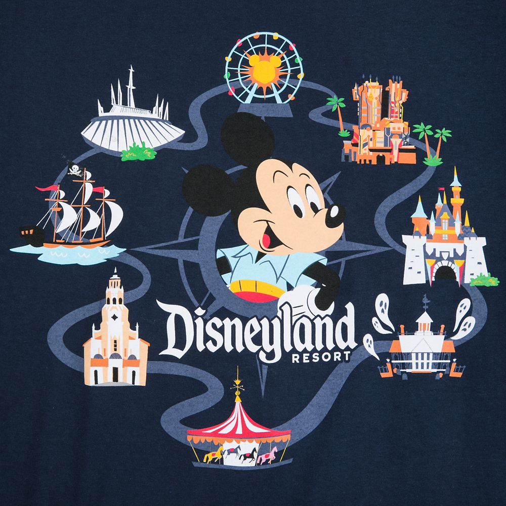 Mickey Mouse Retro T-Shirt for Adults – Disneyland