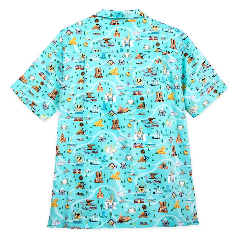 Disney Park Life Woven Shirt for Men – Disneyland available online ...