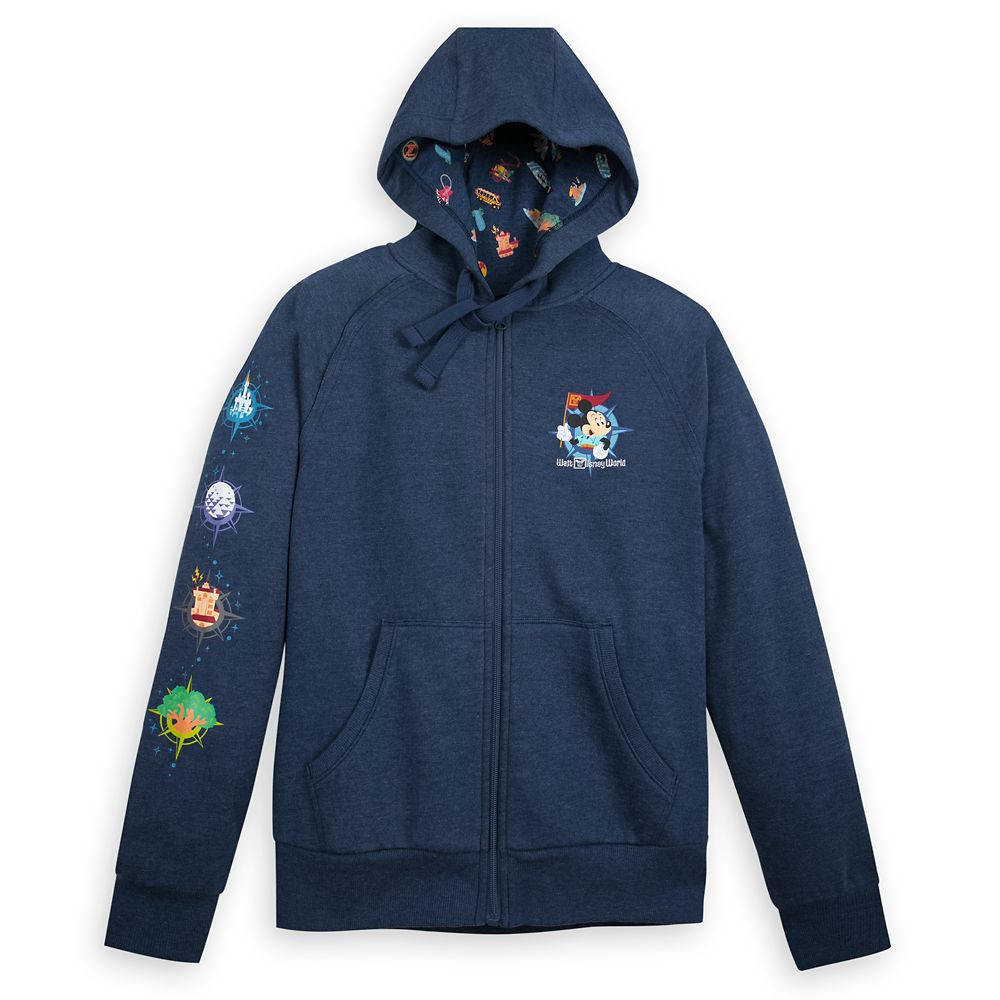 zip up disney hoodie