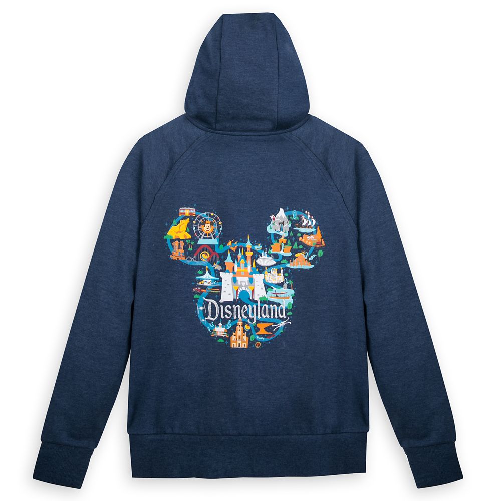 blue disneyland hoodie