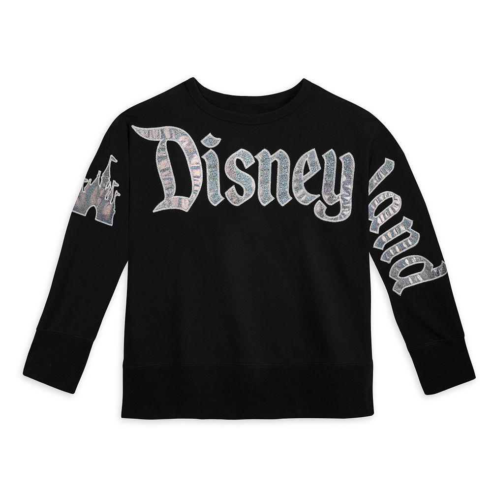 Disneyland Glitter Pullover Top for Women