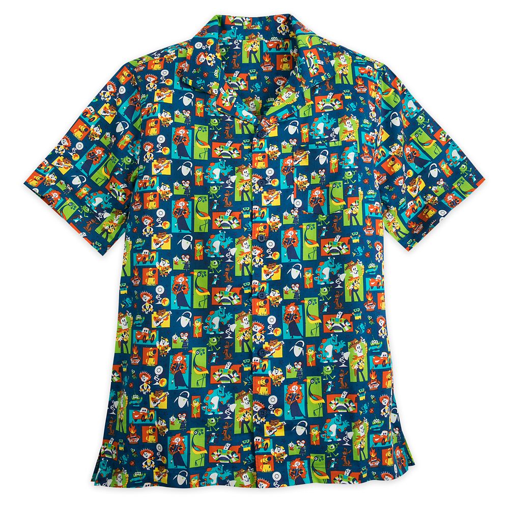 Pixar Woven Shirt for Men now out – Dis Merchandise News