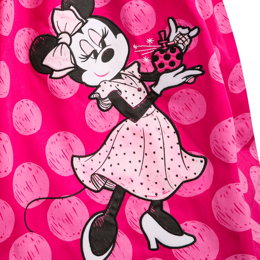 minnie mouse blue polka dot dress