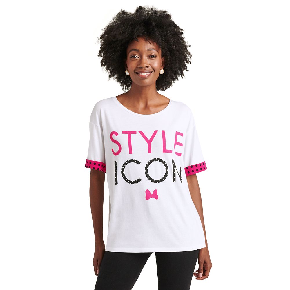 Minnie Mouse ''Style Icon'' Fashion T-Shirt for Women