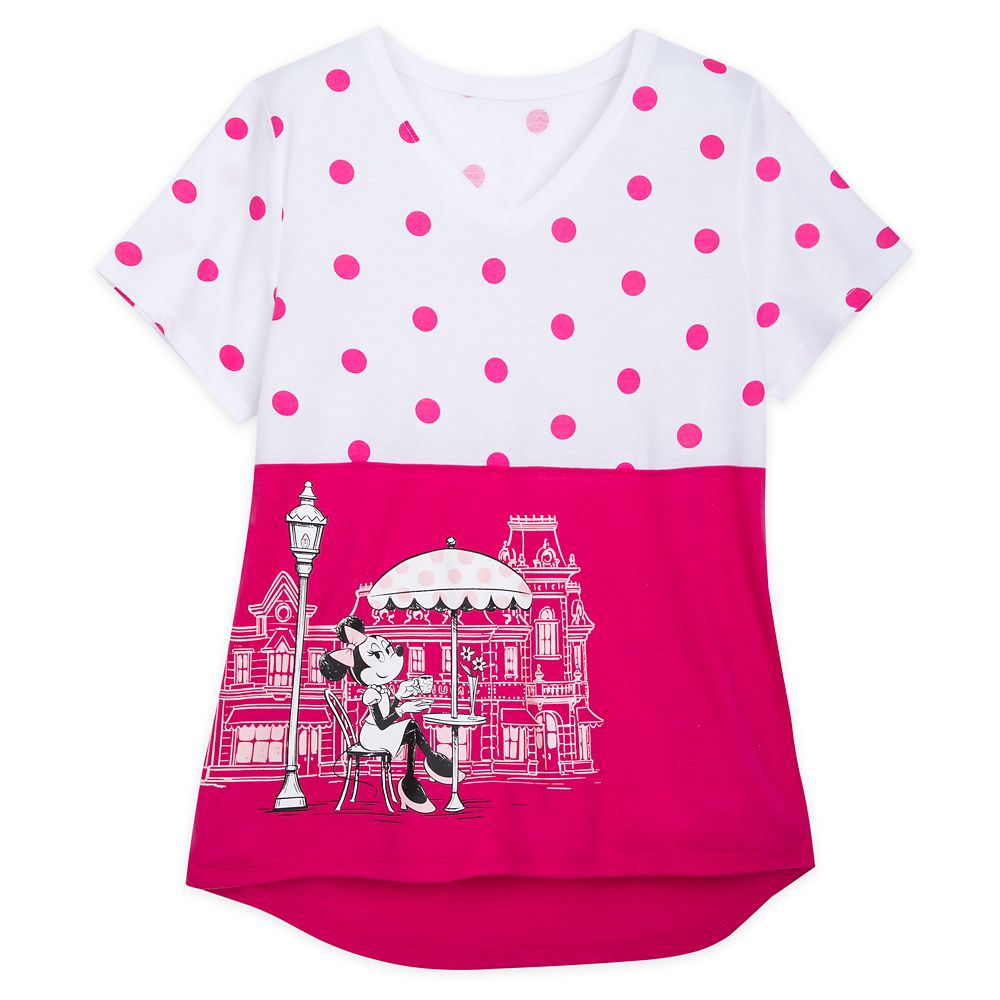 Minnie Mouse on Main Street T-Shirt for Women