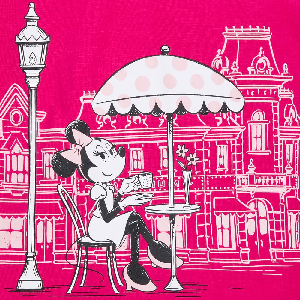 Minnie Mouse on Main Street T-Shirt for Women