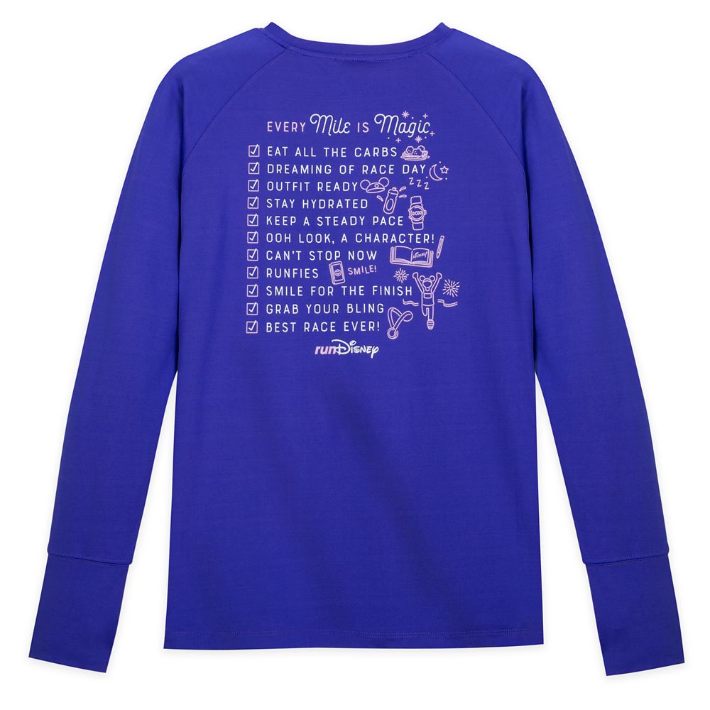 runDisney Long Sleeve Performance T-Shirt for Women