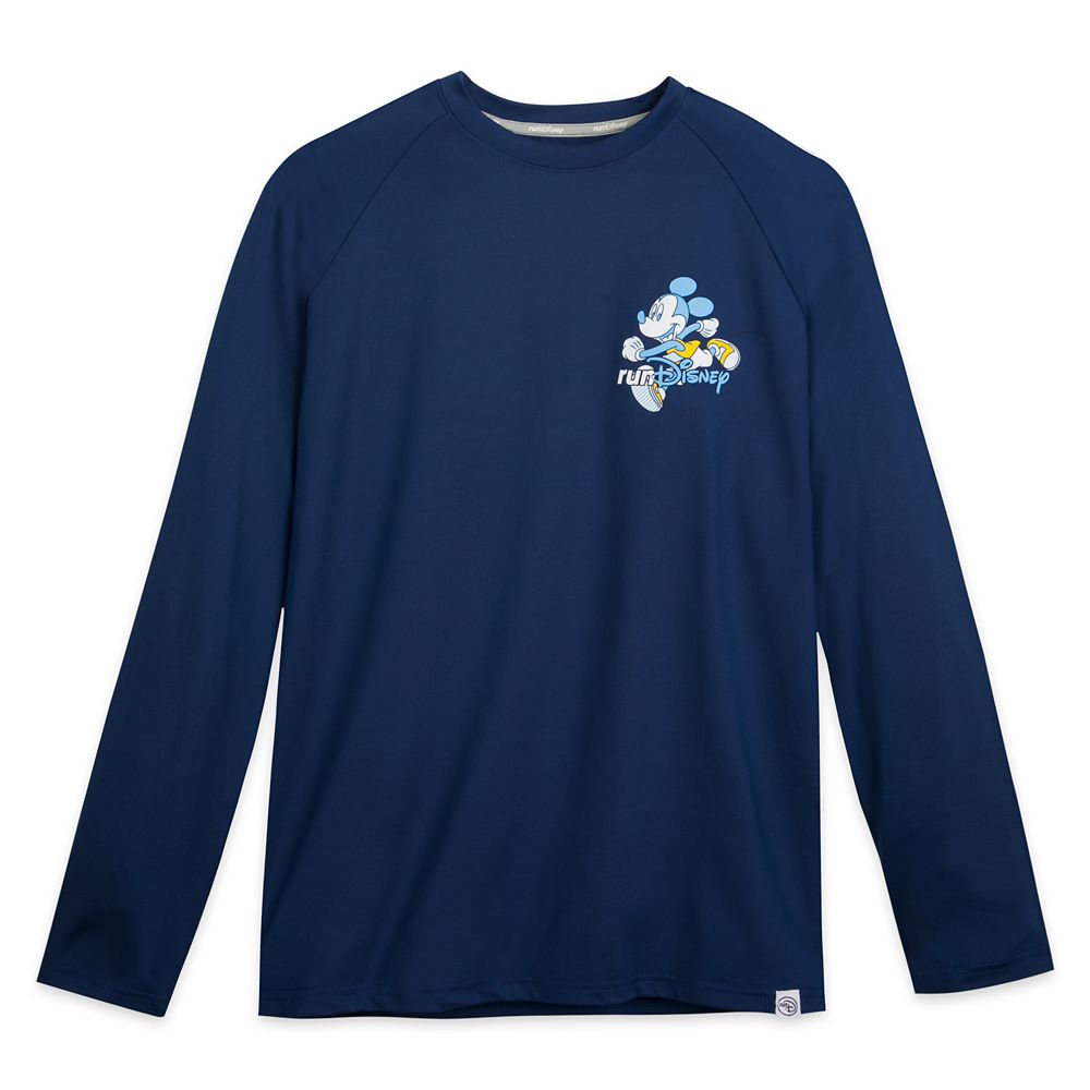 Mickey Mouse runDisney Long Sleeve Performance T-Shirt for Men