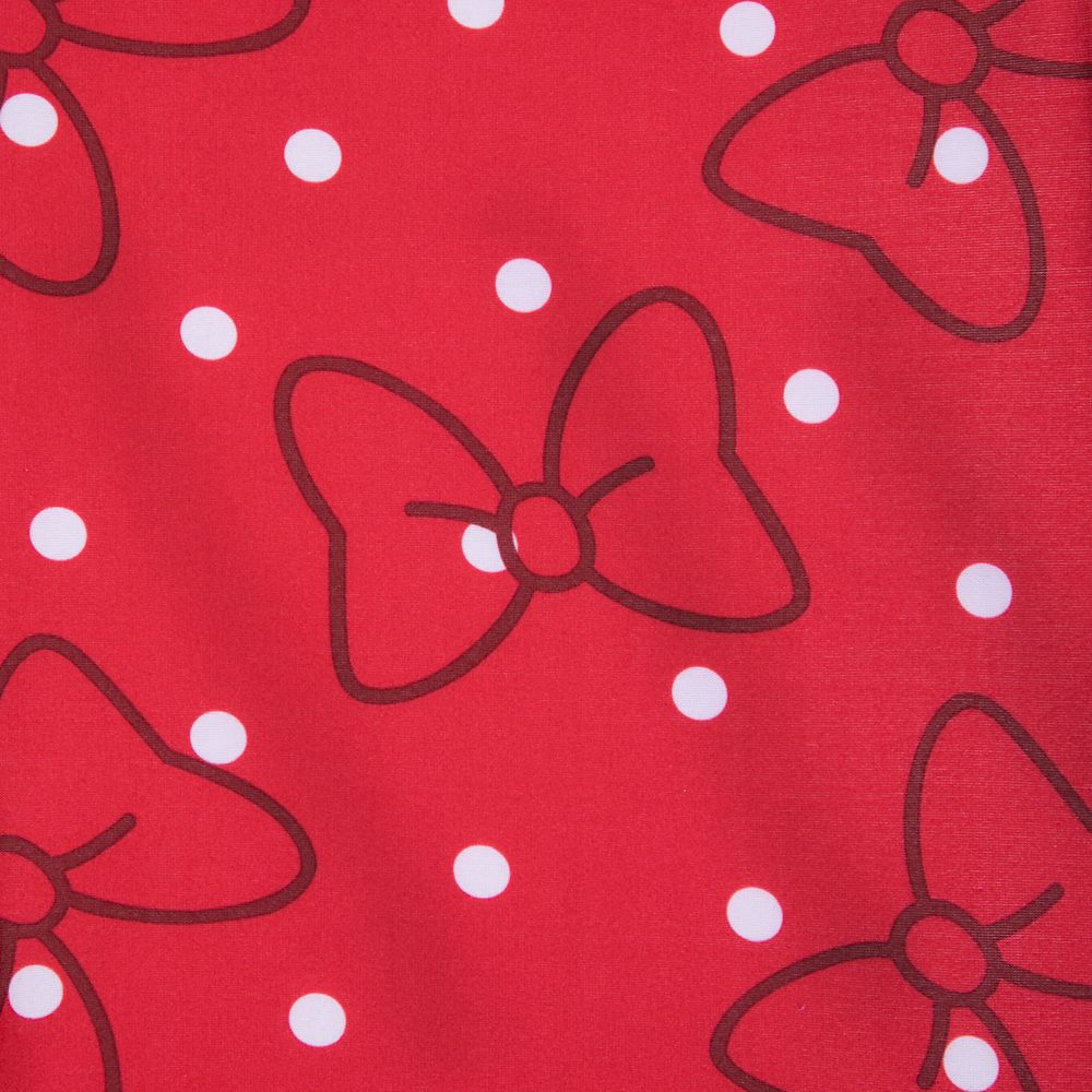 Minnie Mouse Red Bow Leggings for Women