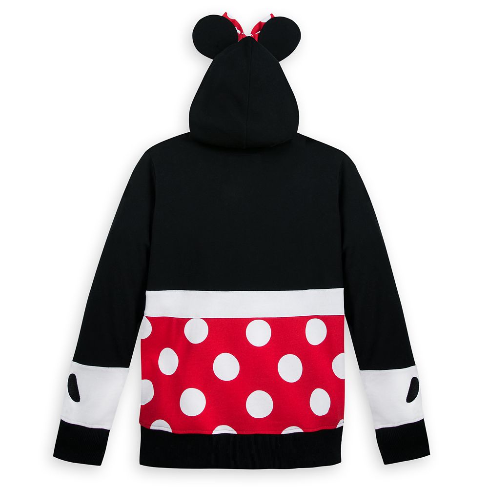 Minnie Mouse Zip-Up Hoodie for Women