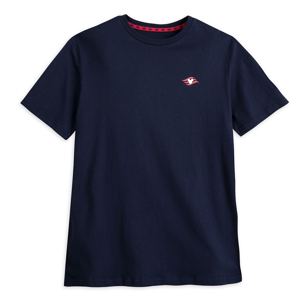 Disney Cruise Line Logo Tee for Adults – Navy