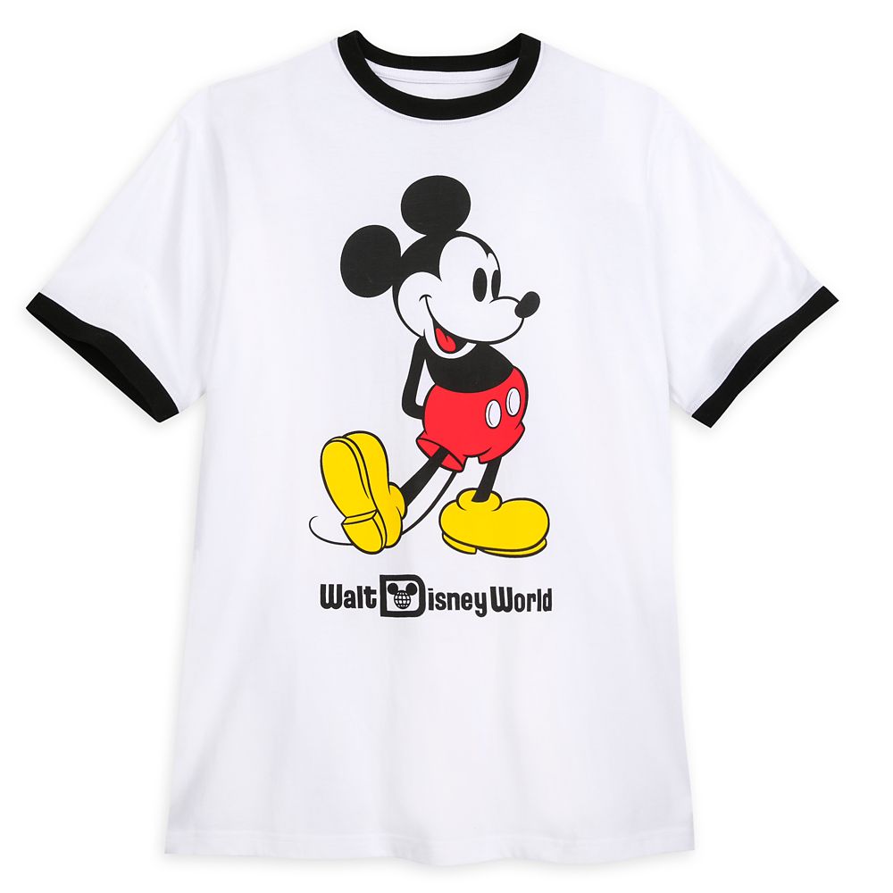 Mickey Mouse Classic Ringer T-Shirt for Adults – Walt Disney World