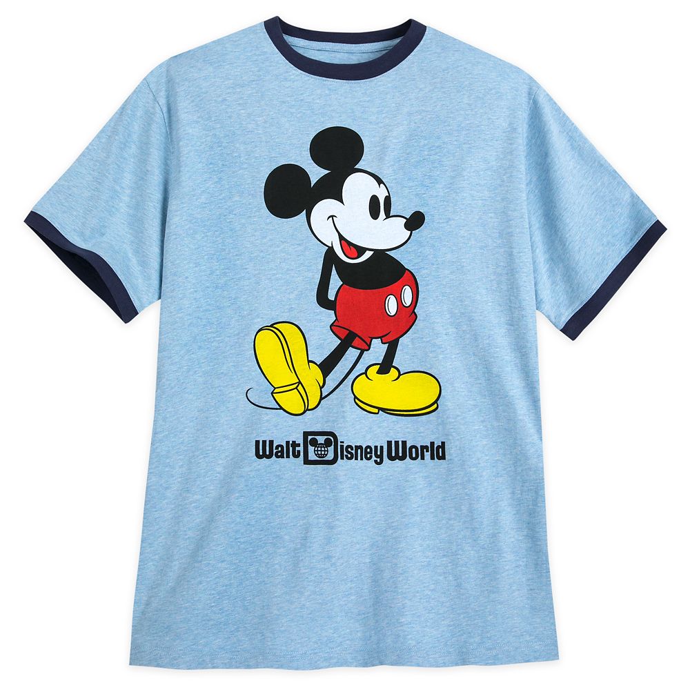 blue mickey mouse shirt