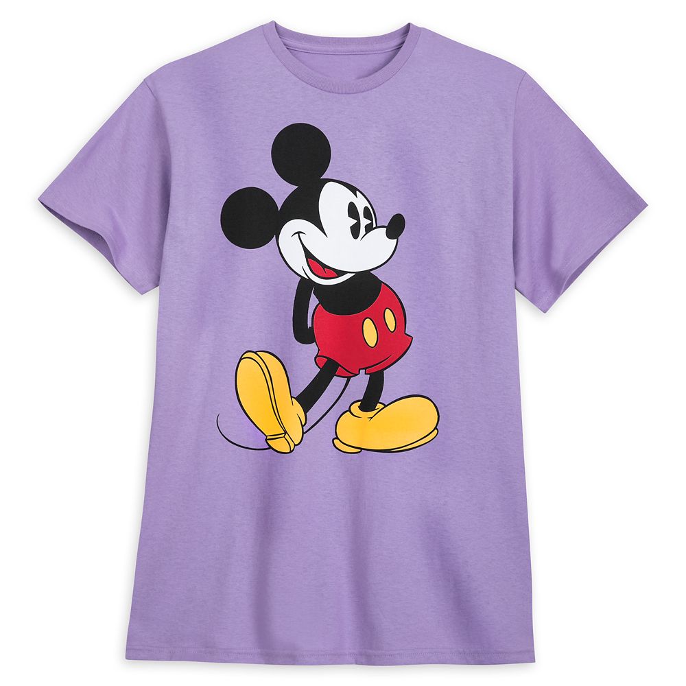 Mickey Mouse Classic T-Shirt for Adults – Lavender