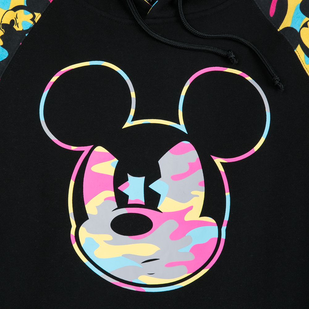 Mickey Mouse Camouflage Pullover Hoodie for Men