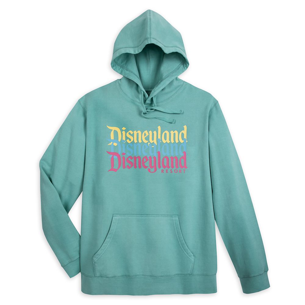 Disneyland Logo Pullover Hoodie for Adults is available online Dis