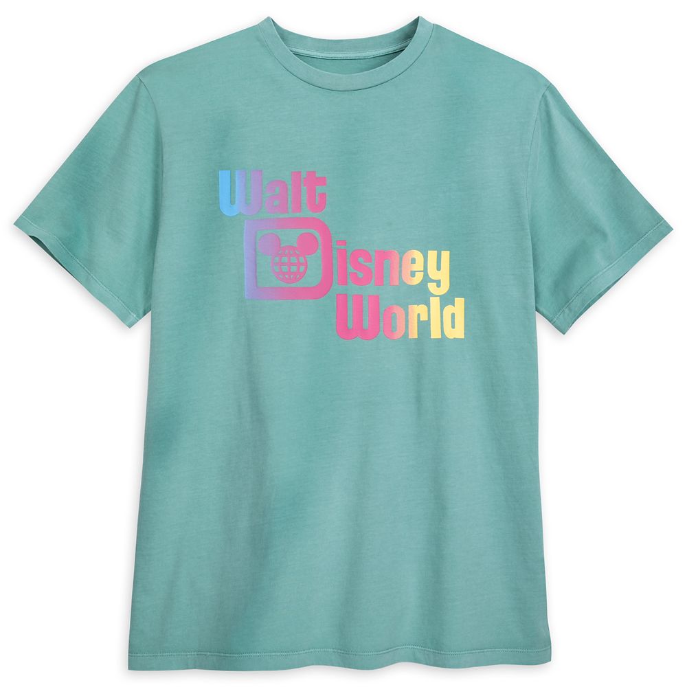 Walt Disney World Resort Faded Green T-Shirt for Men