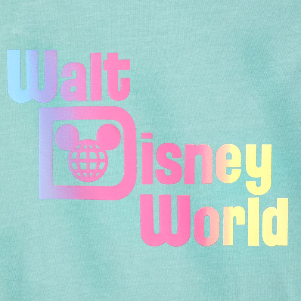 Walt Disney World Resort Faded Green T-Shirt for Men
