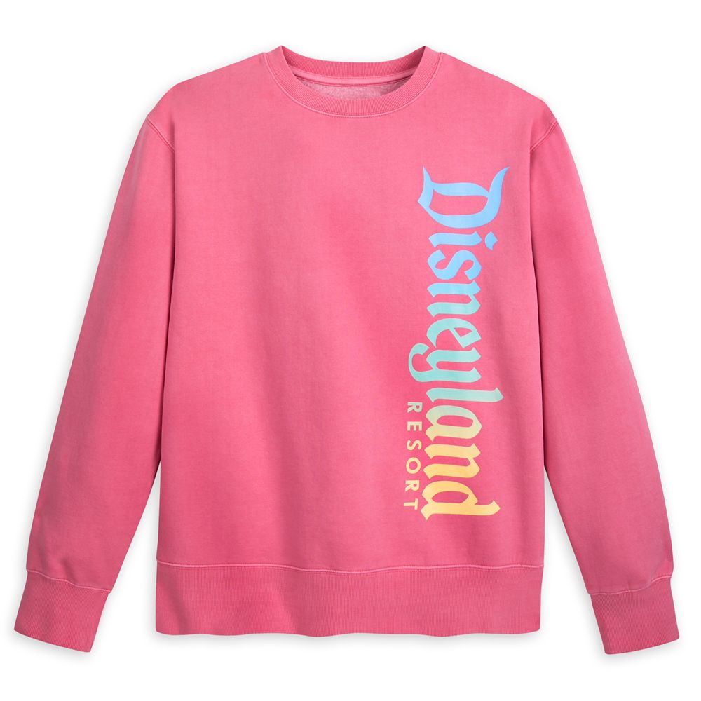 pink disneyland sweatshirt