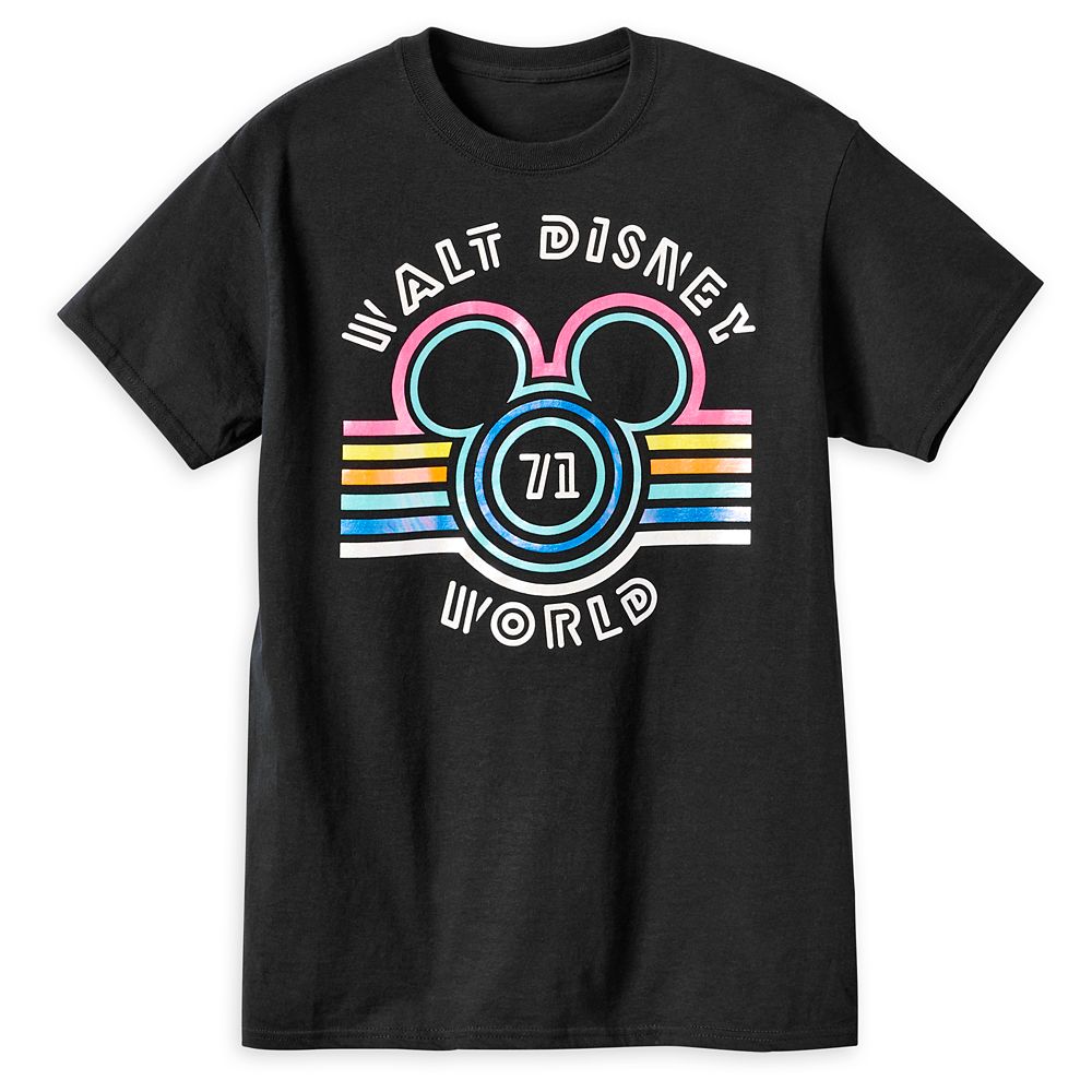 Mickey Mouse Icon Striped T-Shirt for Adults – Walt Disney World