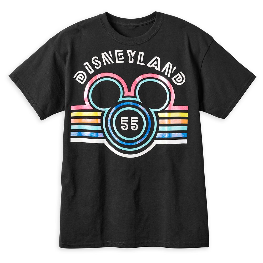 Mickey Mouse Icon Striped T-Shirt for Adults – Disneyland