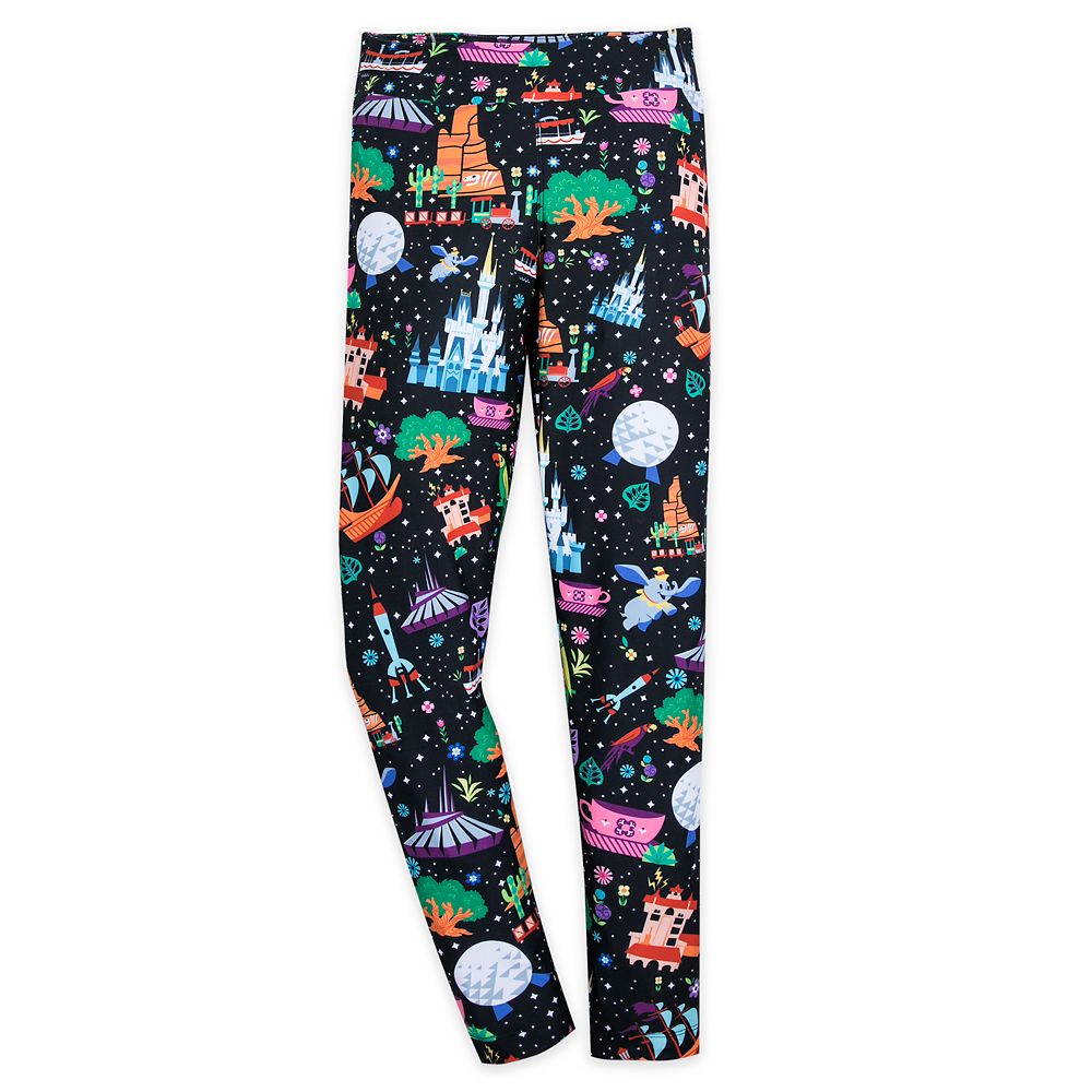 Walt Disney World Icons Leggings for Women has hit the shelves for ...