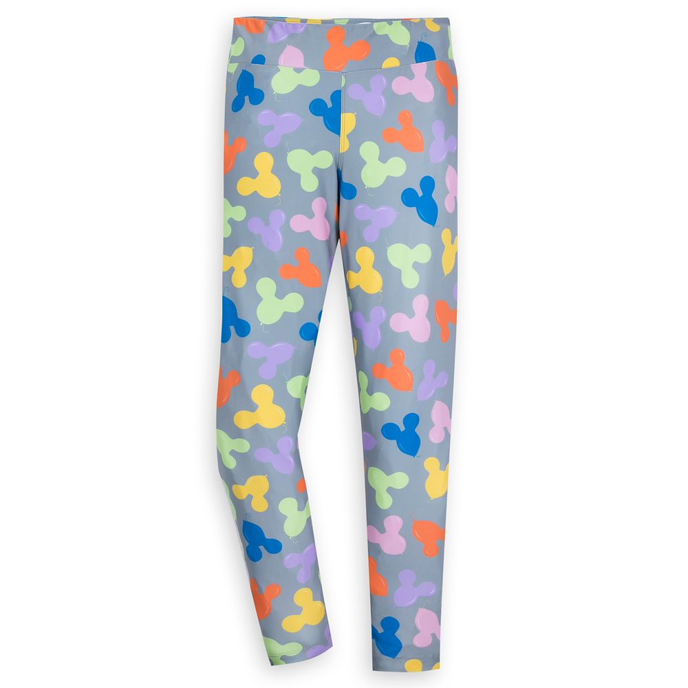 Mickey Mouse Balloon Leggings for Women – Gray