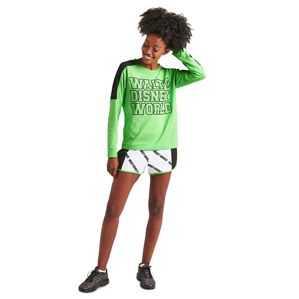 Walt Disney World Neon Green Pullover Top for Women