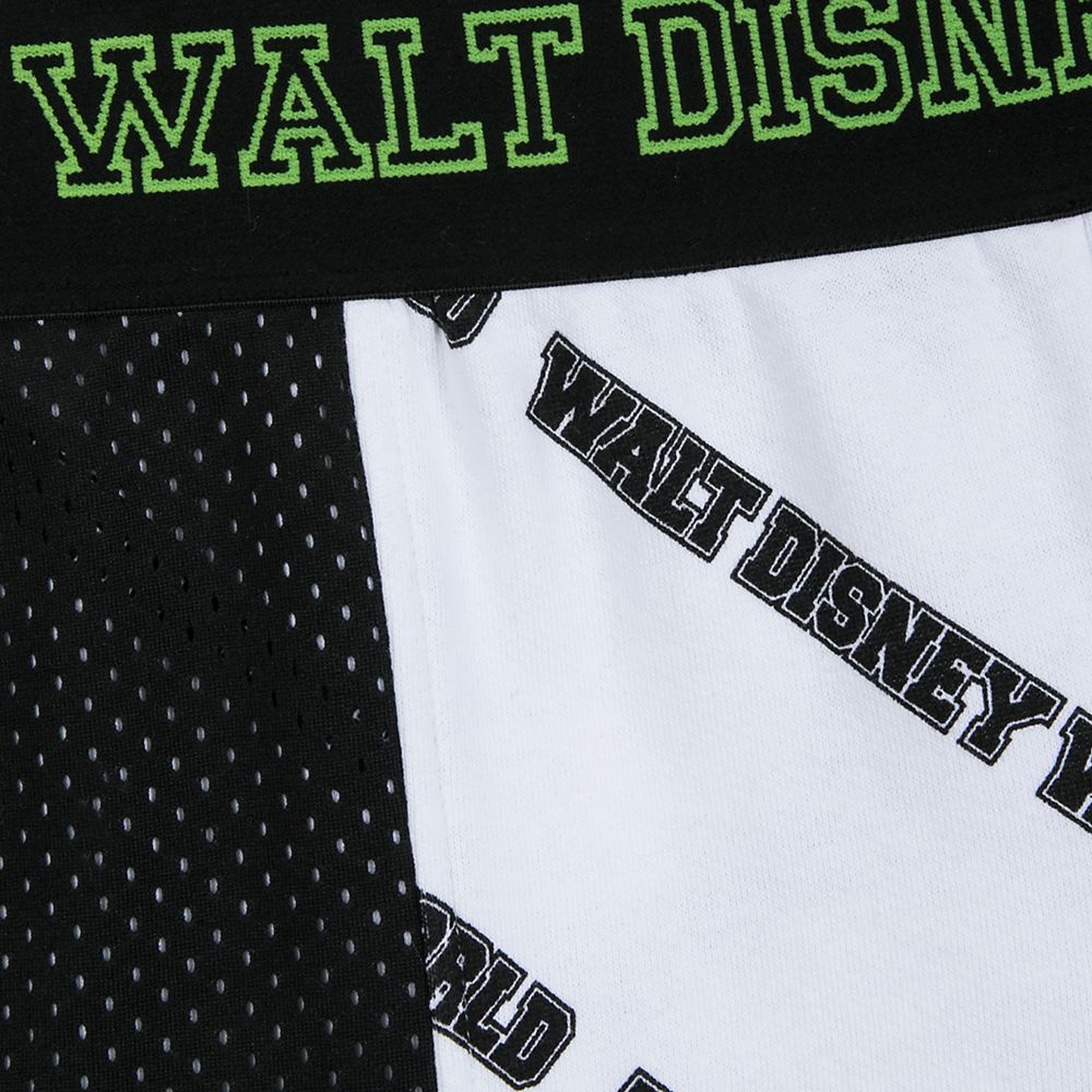 Walt Disney World White and Neon Green Shorts for Women