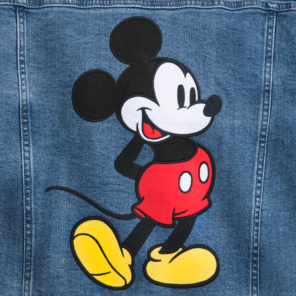 mickey mouse denim dress