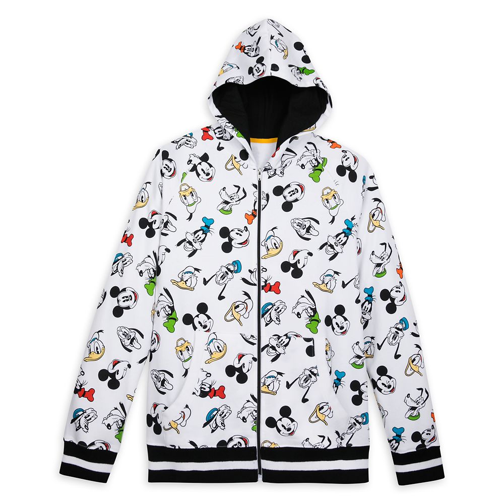 mickey mouse zip up hoodie