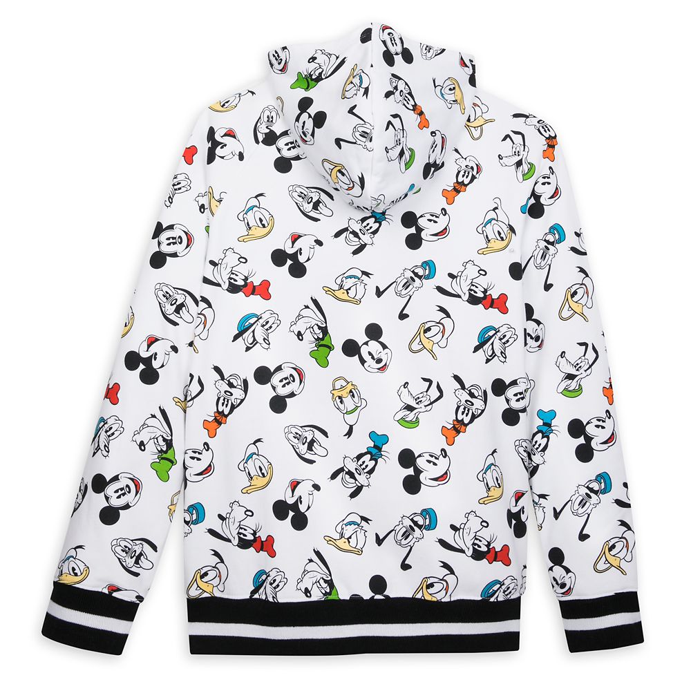 mickey zip up hoodie