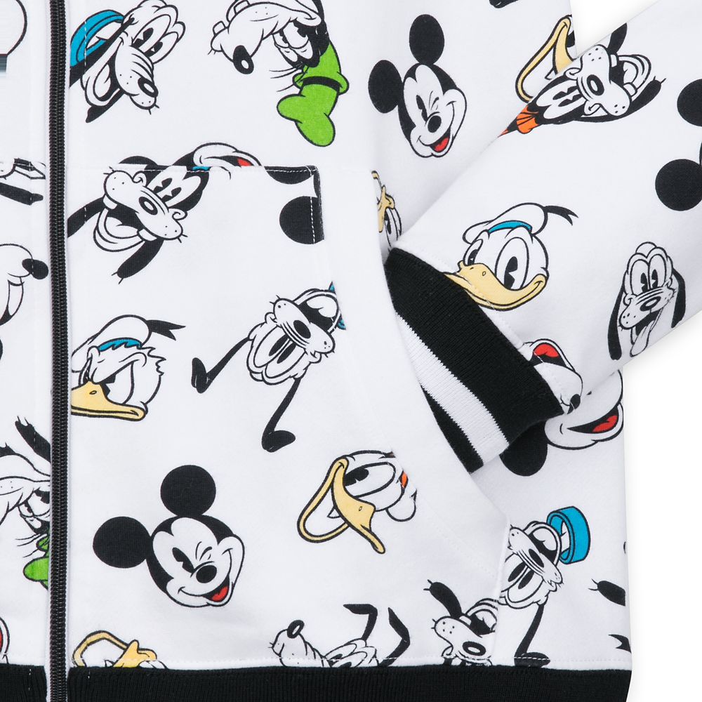 Mickey Mouse and Friends Zip-Up Hoodie for Men