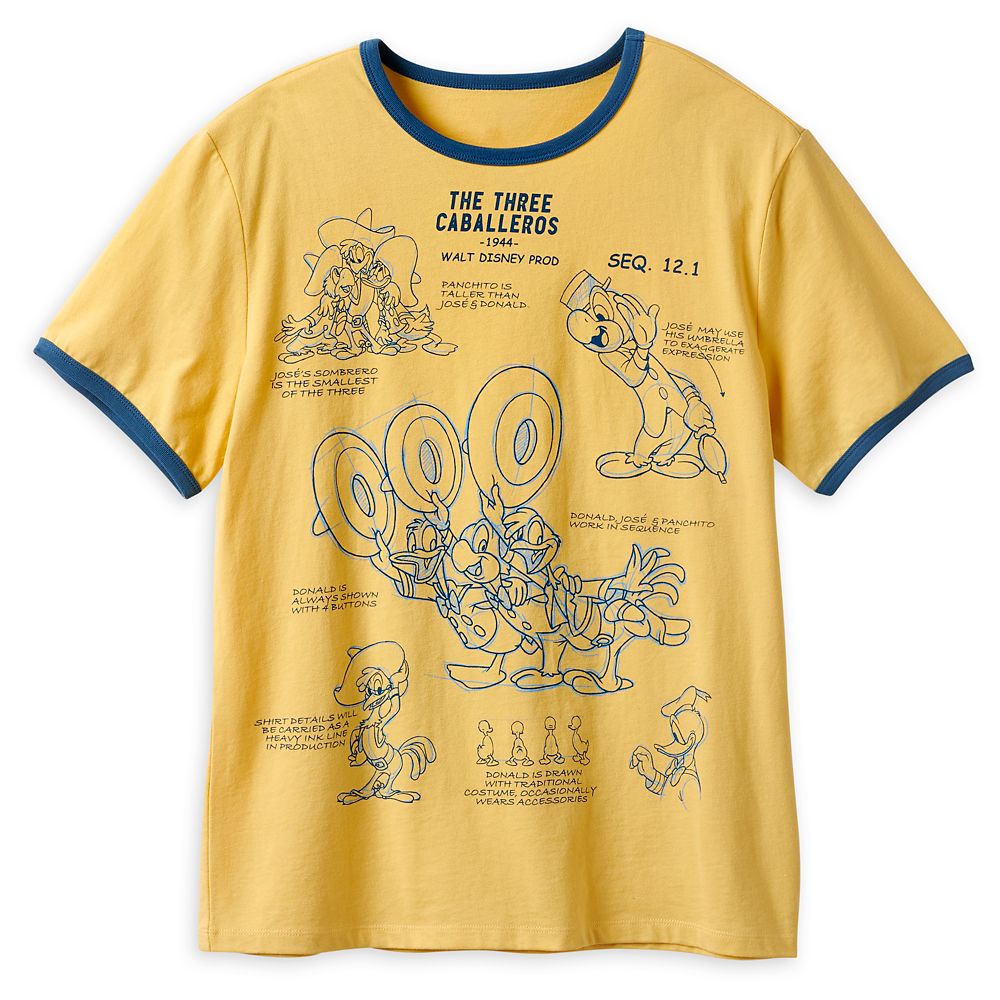 three caballeros t shirt