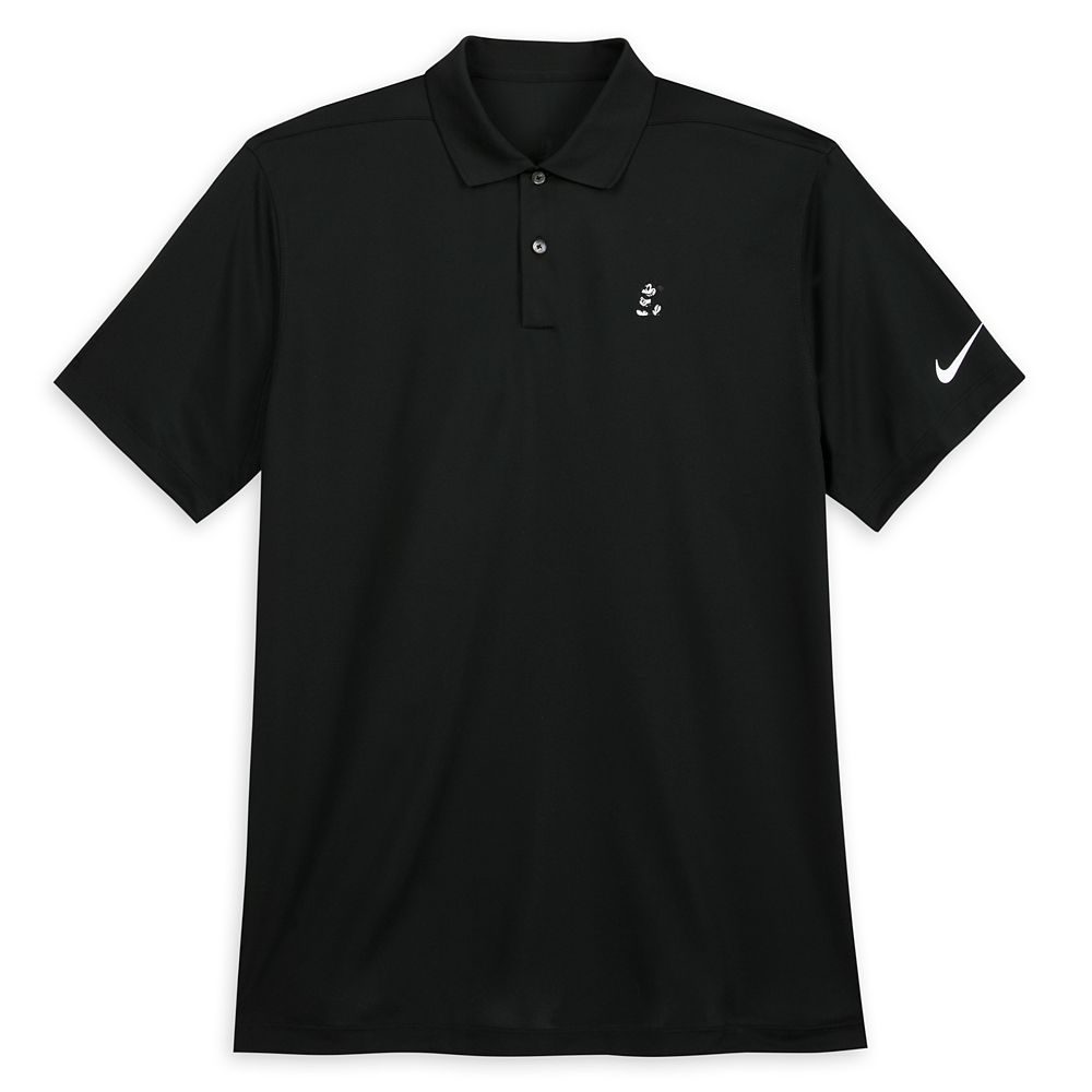 nike black polo shirt