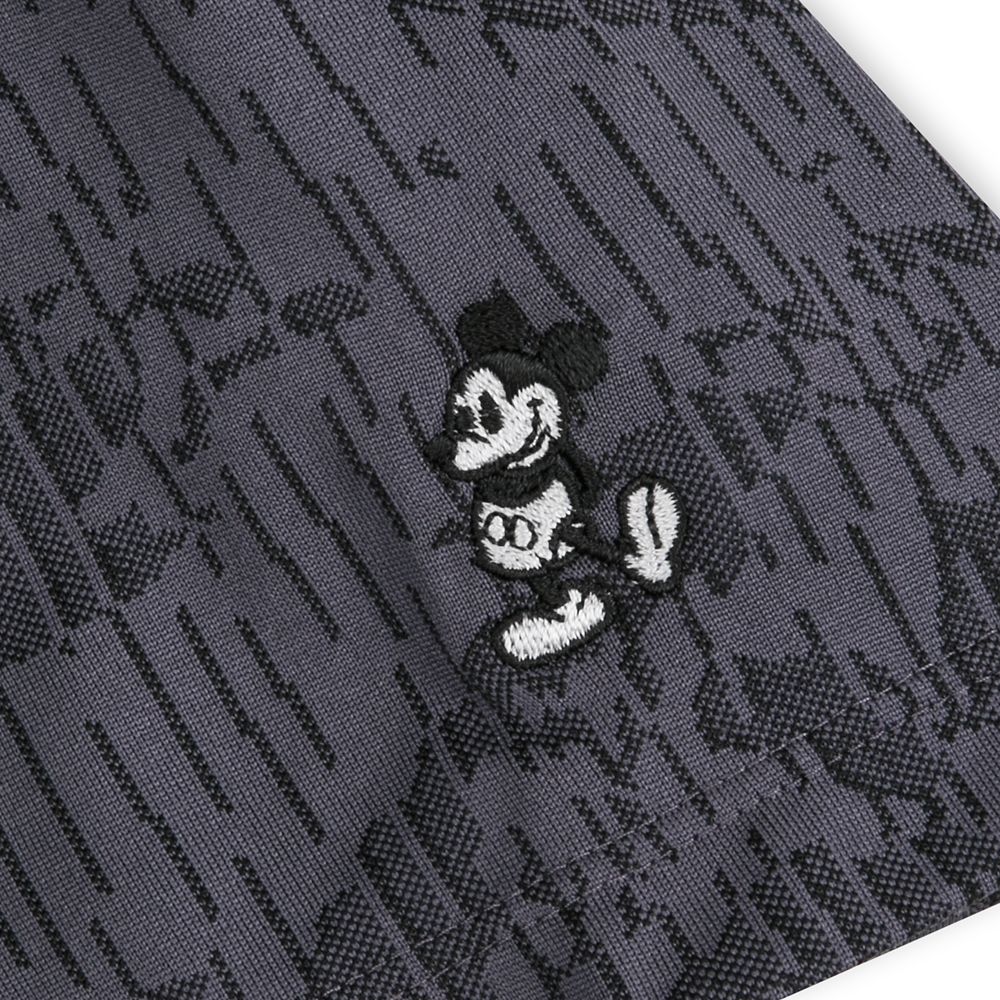 Mickey Mouse Performance Polo Shirt for Men by Nike – Jacquard Charcoal