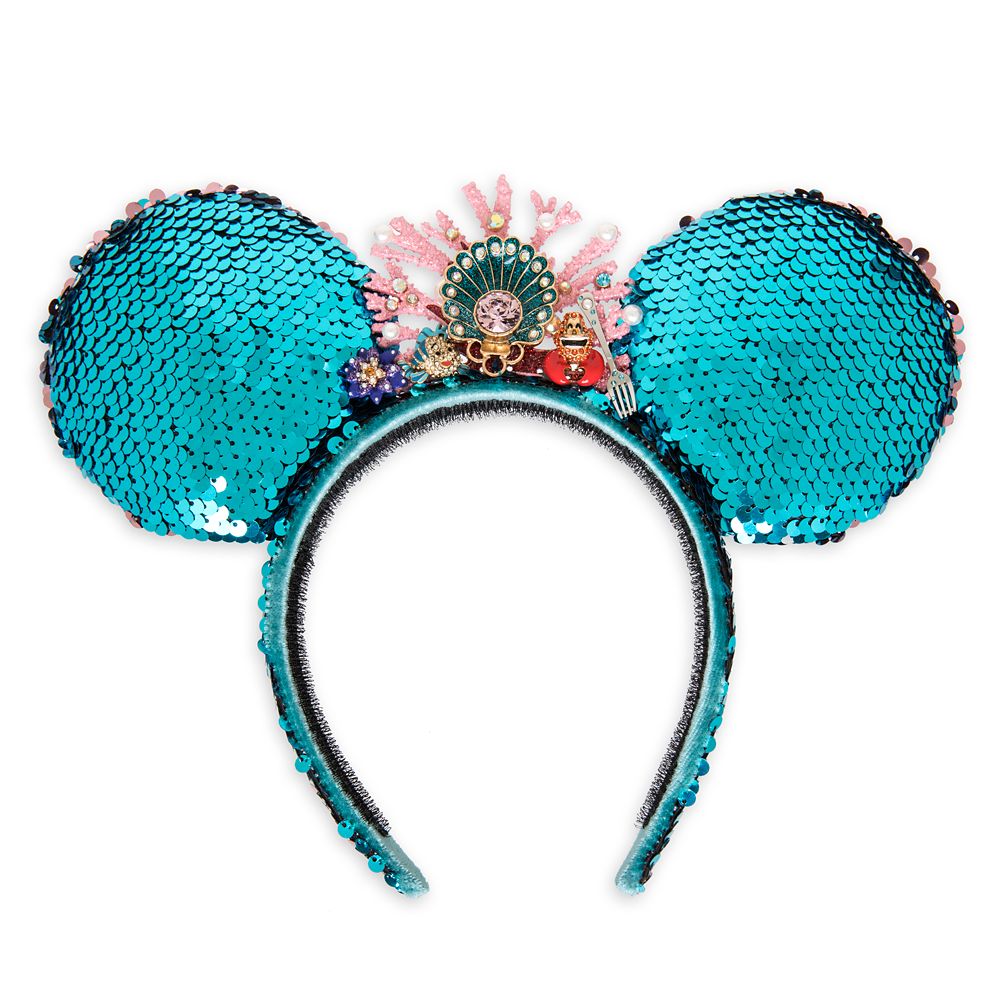 The Little Mermaid-Inspired Reversible Sequin Ear Headband by Betsey Johnson – Limited Release