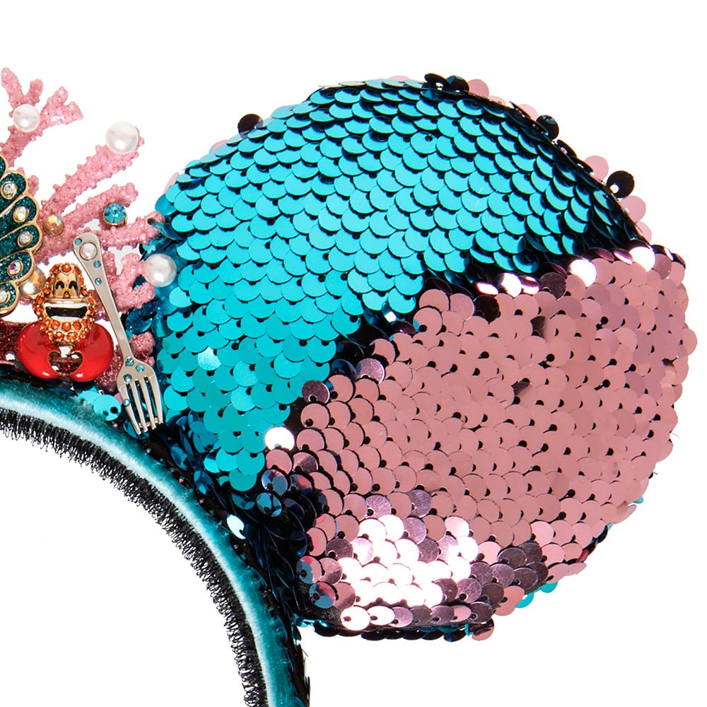 The Little Mermaid-Inspired Reversible Sequin Ear Headband by Betsey Johnson – Limited Release