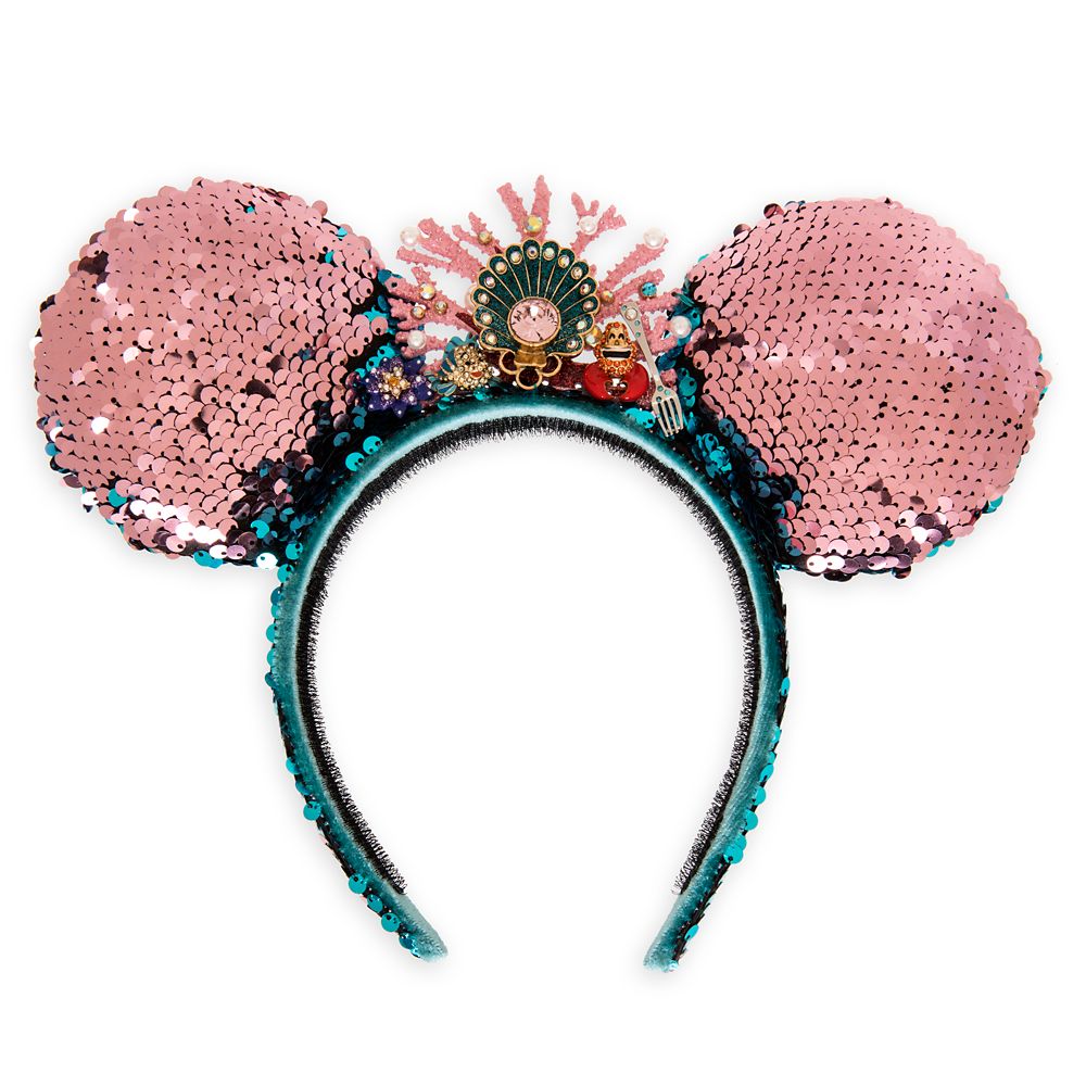 The Little Mermaid-Inspired Reversible Sequin Ear Headband by Betsey Johnson – Limited Release