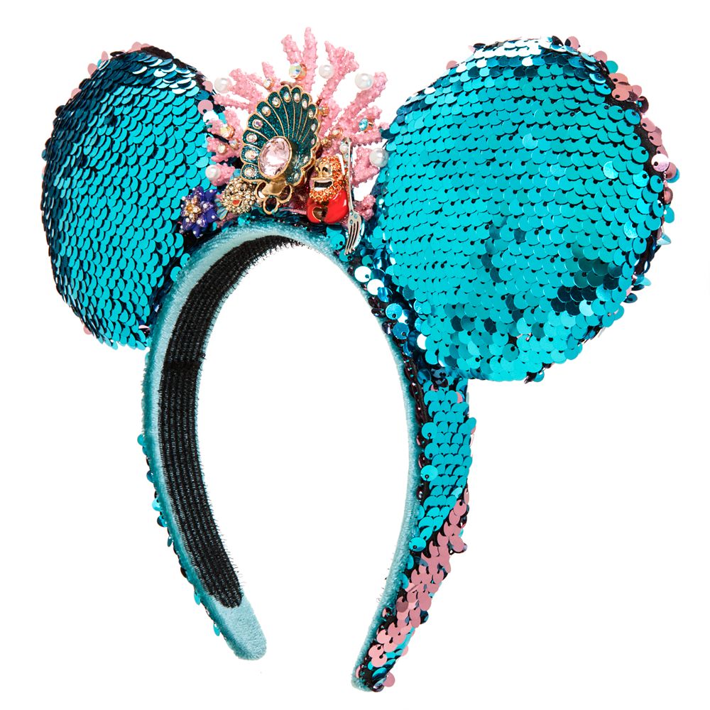 The Little Mermaid-Inspired Reversible Sequin Ear Headband by Betsey Johnson – Limited Release