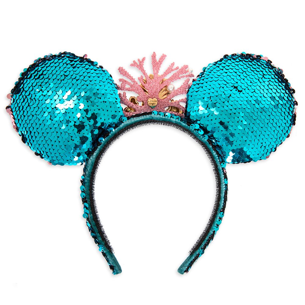 The Little Mermaid-Inspired Reversible Sequin Ear Headband by Betsey Johnson – Limited Release