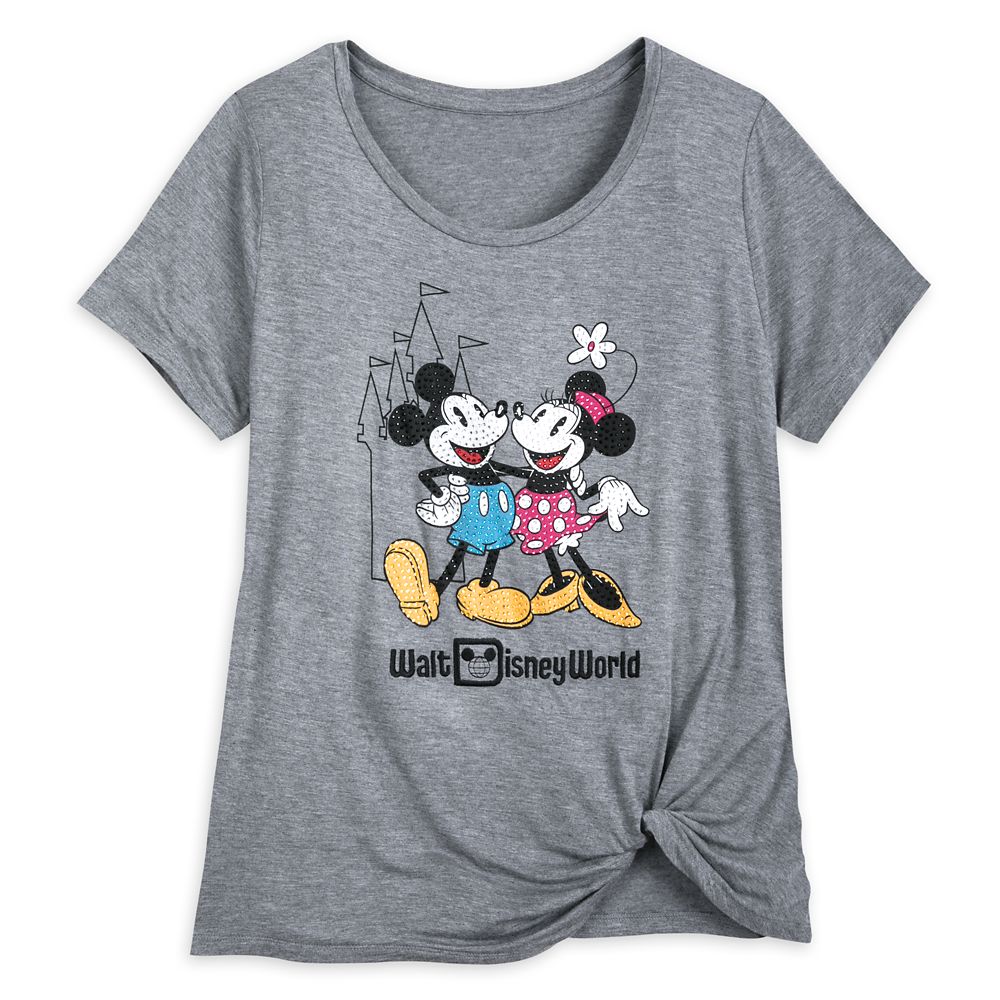 Mickey and Minnie Mouse Fashion T-Shirt for Women – Walt Disney World