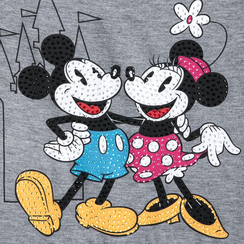 Mickey and Minnie Mouse Fashion T-Shirt for Women – Walt Disney World