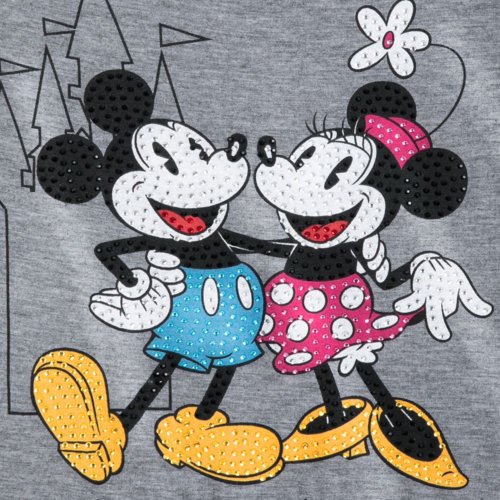 Mickey and Minnie Mouse Fashion T-Shirt for Women – Disneyland