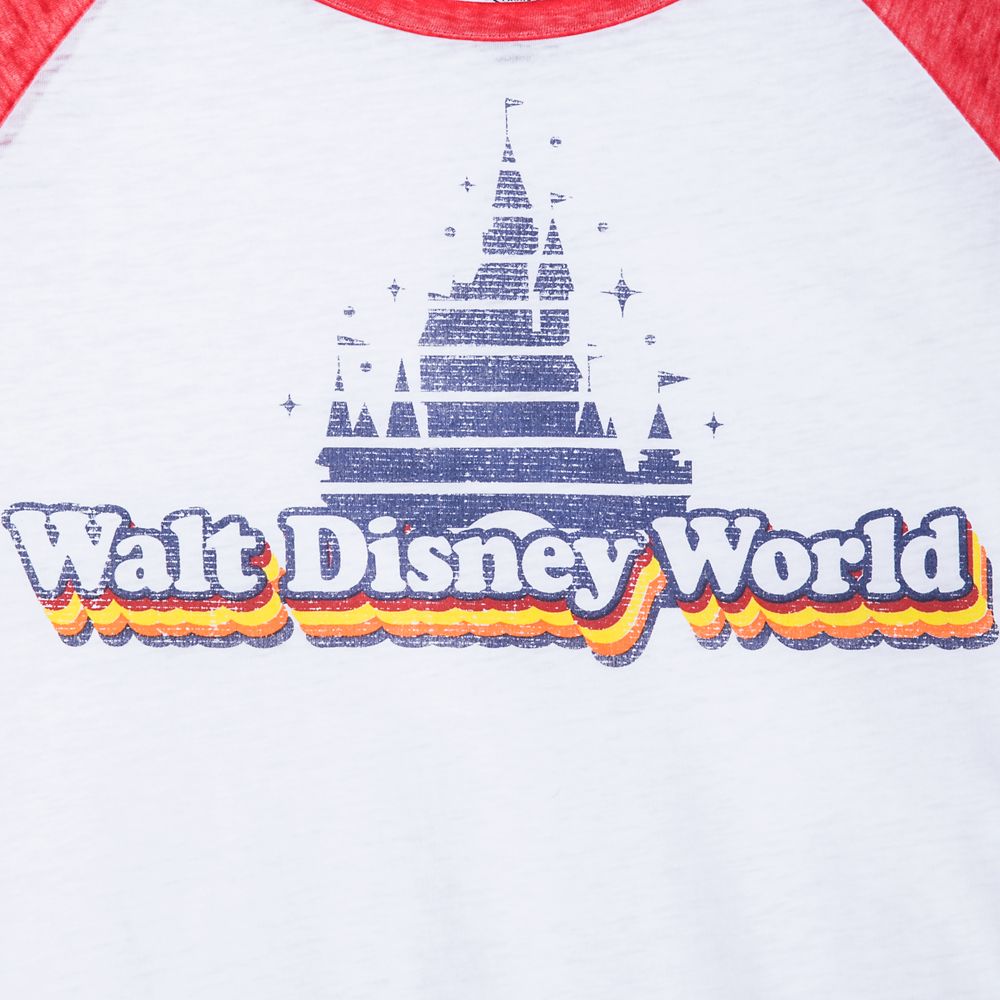 Walt Disney World Raglan Knotted T-Shirt for Women