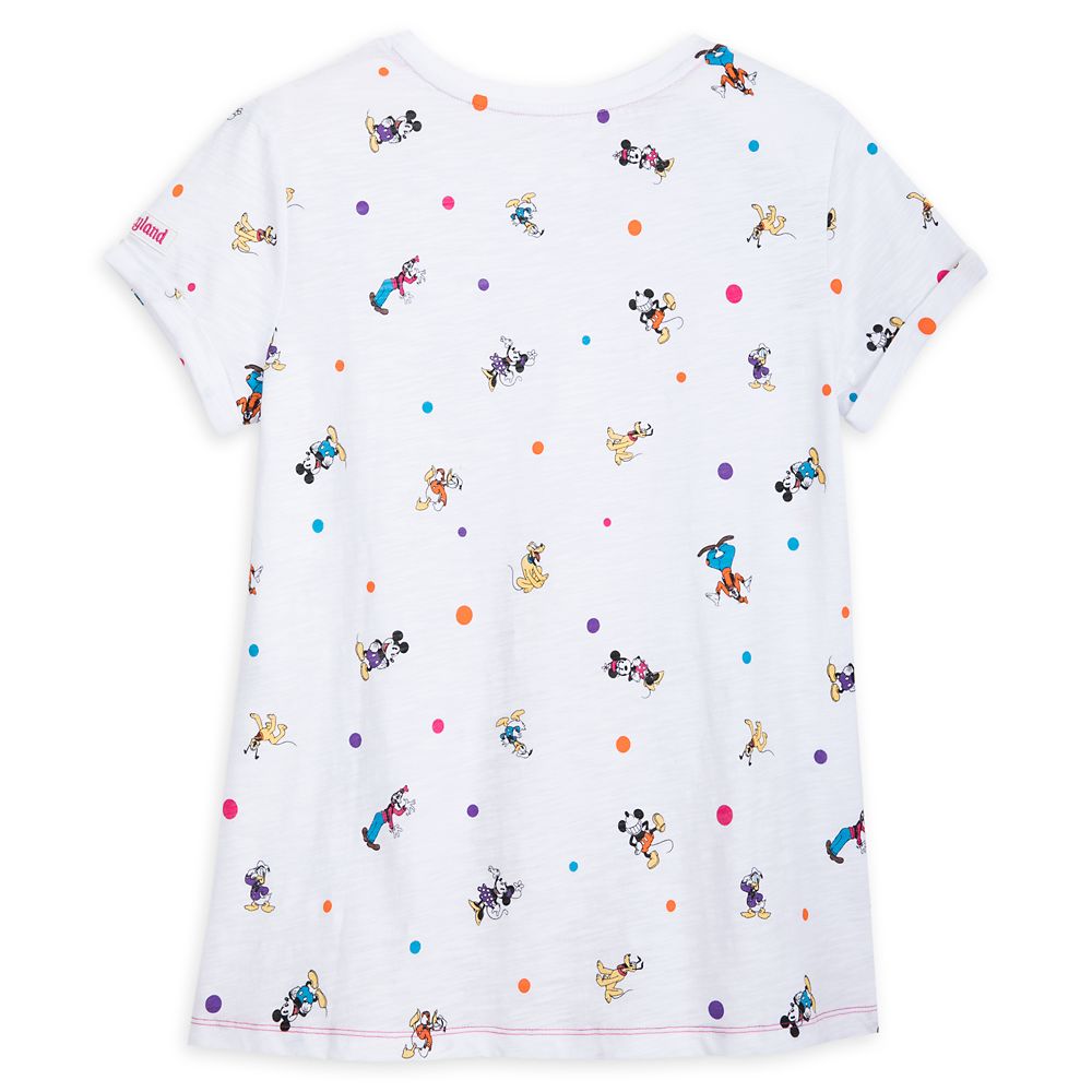 Mickey Mouse and Friends Cap Sleeve T-Shirt for Women – Disneyland