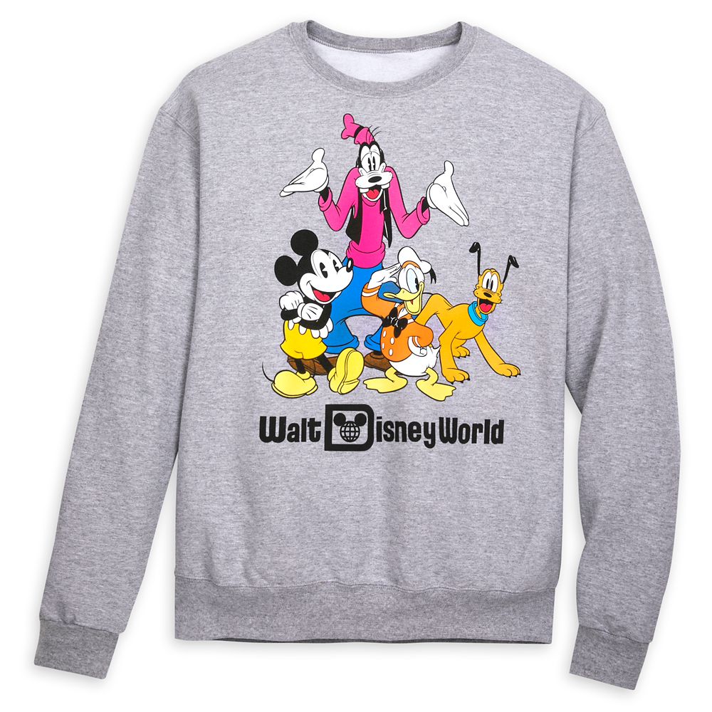 Mickey Mouse and Friends Sweatshirt for Adults – Walt Disney World