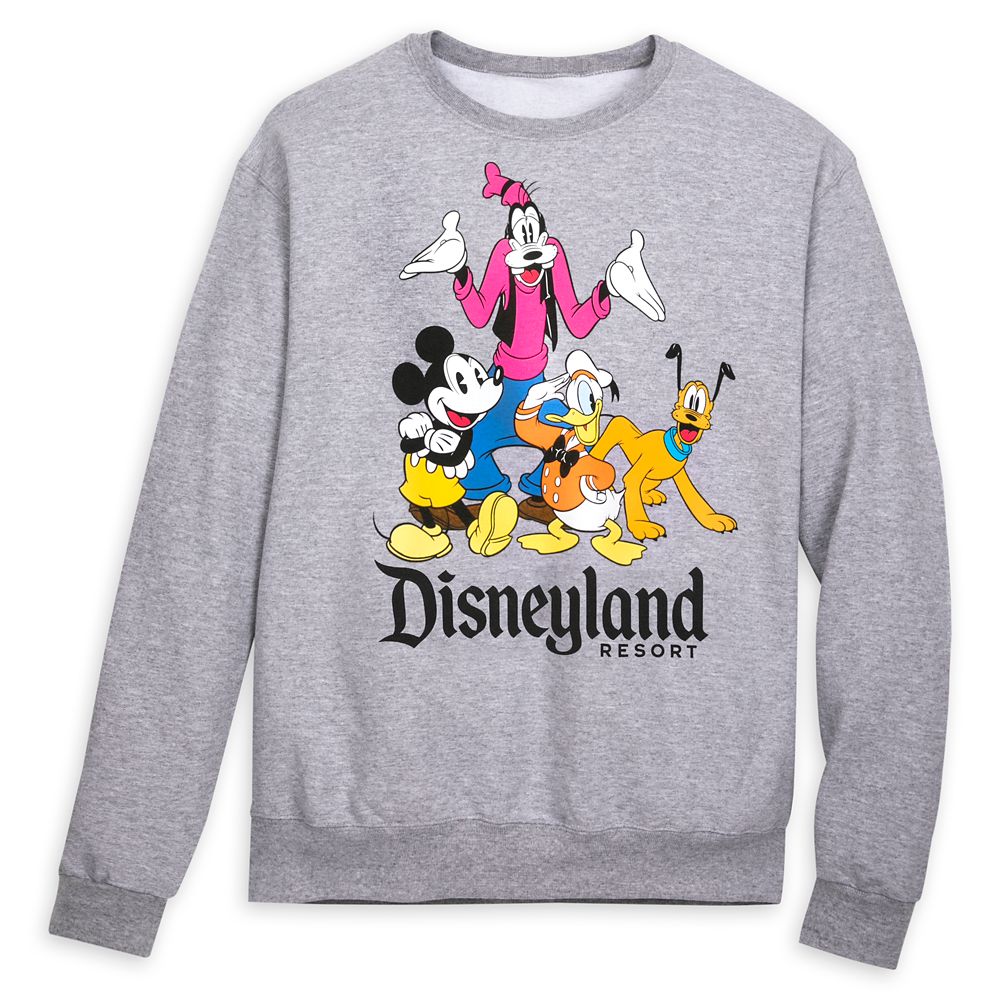 Mickey Mouse and Friends Sweatshirt for Adults – Disneyland