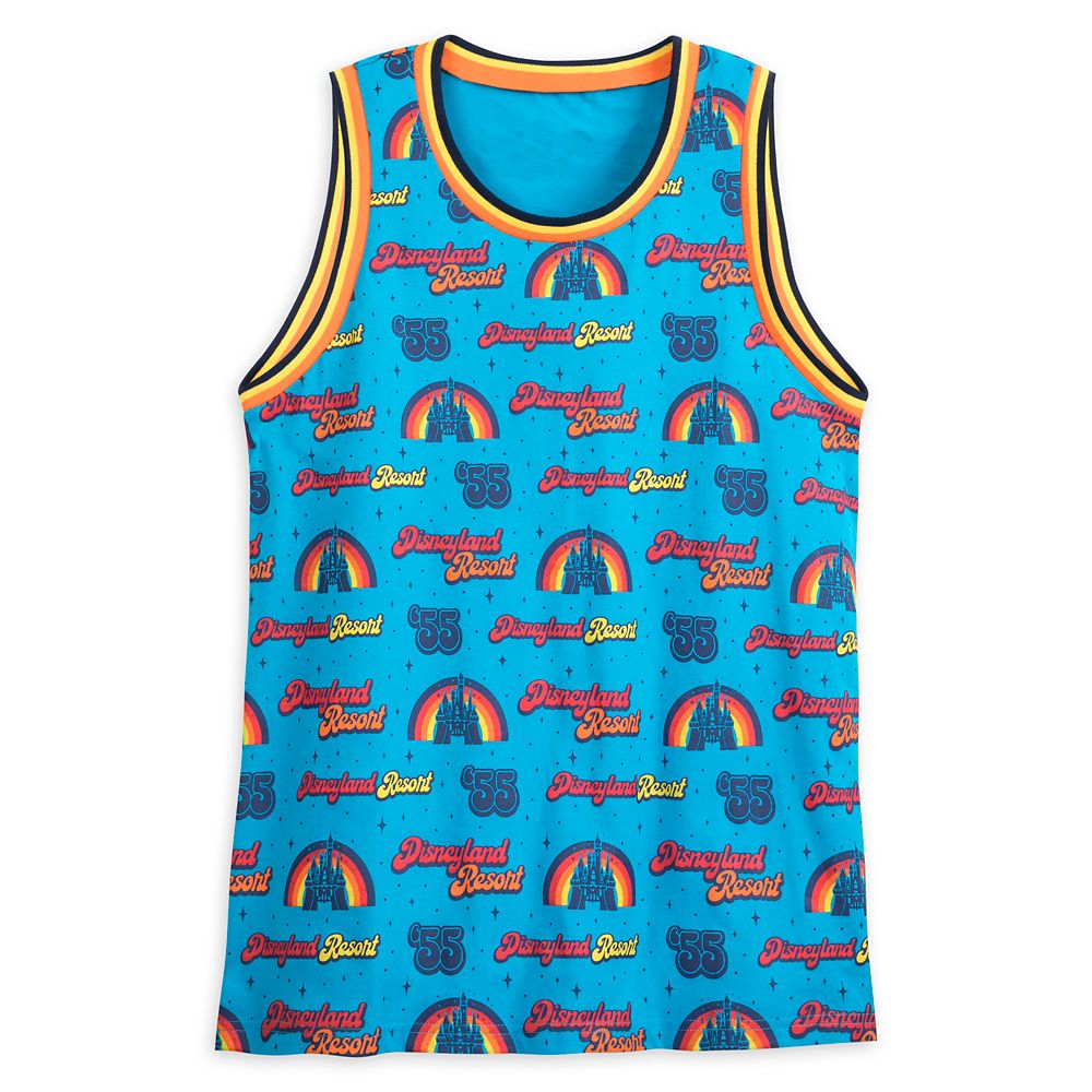 Disneyland Retro Ringer Tank Top for Men