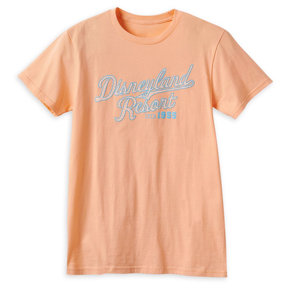 Disneyland Collegiate Script T-Shirt for Adults